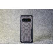 Samsung Galaxy S10 Plus Grey Python Case