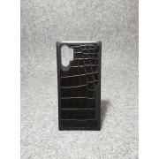 Samsung Note 10 Plus Black Croco Case