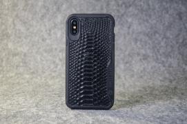 iPhone X / Xs Black Big Python Case 