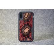 iPhone X / Xs Bordo Python Case