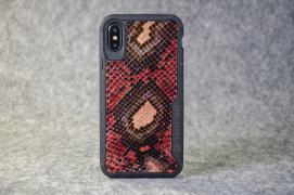 iPhone X / Xs Bordo Python Case