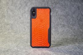 iPhone X / Xs Red Python Case 