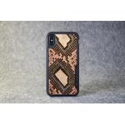 iPhone Xs Max Beige Python Case