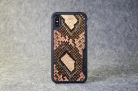  iPhone Xs Max Beige Python Case 