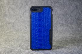 iPhone 6/7/8 Plus Blue Python Case
