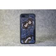 iPhone 6/7/8 Plus Blue Bronze Python Case