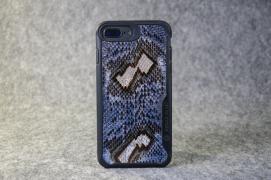iPhone 6/7/8 Plus Blue Bronze Python Case 