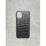 iPhone 11Pro Max Black Crocodile Case
