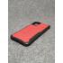 Защитный чехол для iPhone 11 Pro Max из натуральной кожи питона красного цвета с основанием из термополиуретана