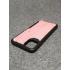 Защитный чехол для iPhone 11 Pro Max из натуральной кожи питона розового цвета с основанием из термополиуретана