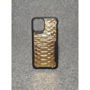 iPhone 11 Pro Gold Big Python Case