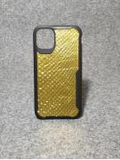  iPhone 11 Gold Small Python Case