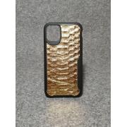  iPhone 11 Gold Big Python Case