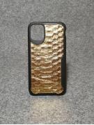  iPhone 11 Gold Big Python Case