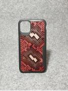  iPhone 11 Bordo Python Case