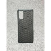 Samsung Galaxy S20 Black Python Case