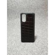 Samsung Galaxy S20 Black Croco Case
