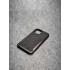 Защитный чехол для iPhone 12 Pro Max из натуральной кожи питона чёрного цвета с основанием из термополиуретана