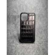 iPhone 12 Pro Max Black Croco Case