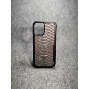 iPhone 12 Pro Max Grey Python Case
