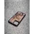 Защитный чехол для iPhone 12 Pro Max из натуральной кожи питона бежевого цвета с основанием из термополиуретана