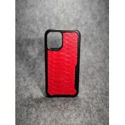 iPhone 12 Pro Max Red Python Case