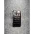 Защитный чехол для iPhone 12 / iPhone 12 Pro из натуральной кожи крокодила (имитация) чёрного цвета с основанием из термополиуретана