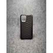   iPhone 12 / iPhone 12 Pro Black Python Case