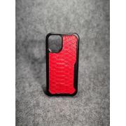   iPhone 12 / iPhone 12 Pro Red Python Case