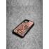 Защитный чехол для iPhone 12 Mini из натуральной кожи питона бежевого цвета с основанием из термополиуретана
